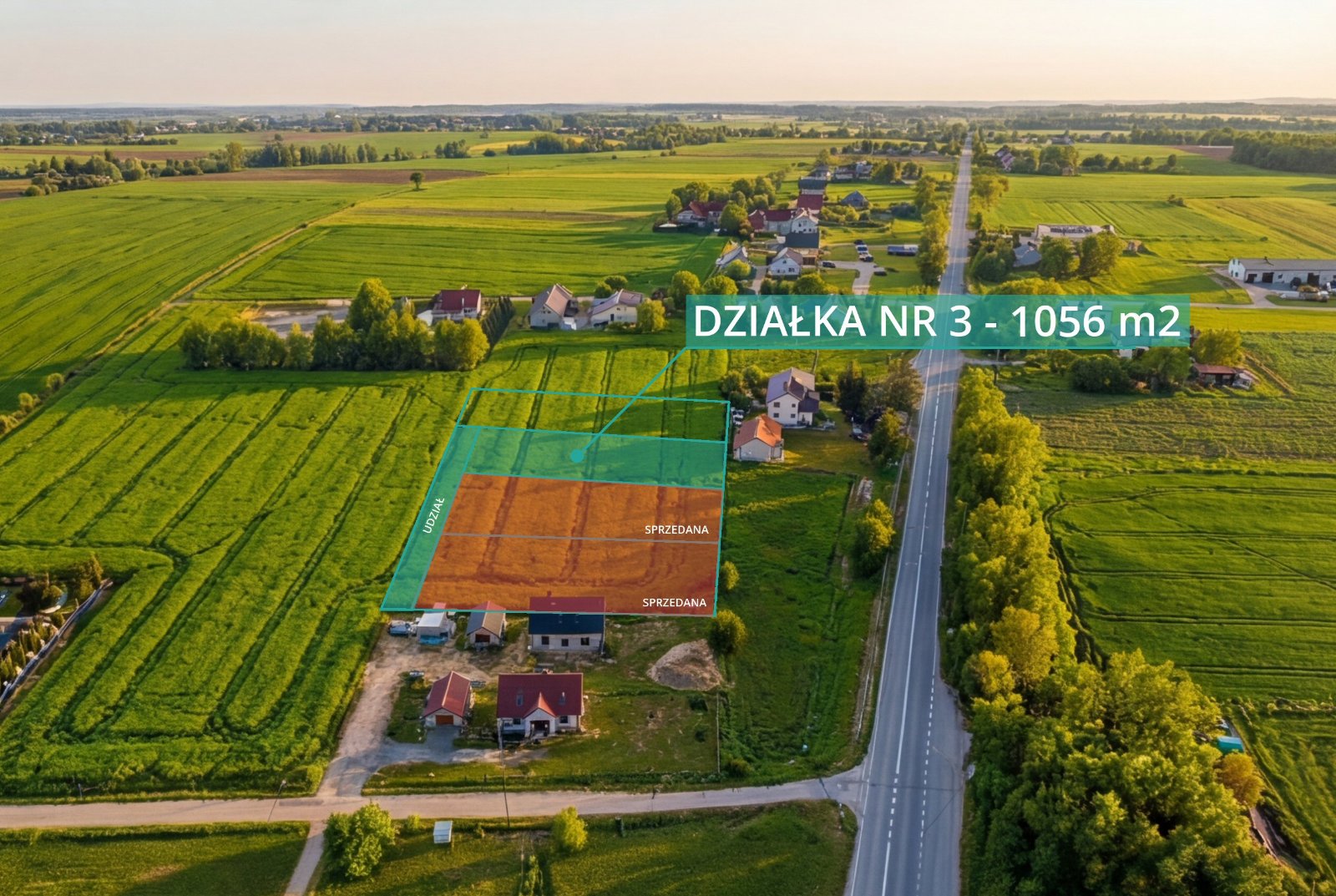 Działka Budowlana 1056 m² Pruchna – Media, Natura, Twój Wymarzony Dom — zdjęcie 1